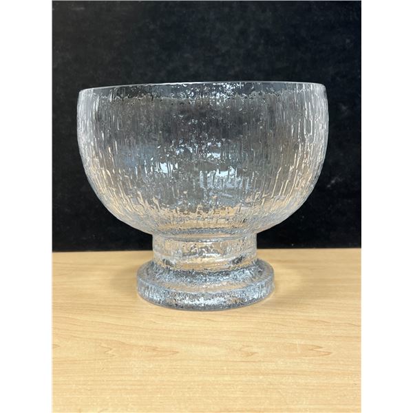 iittala Kekkerit Footed Fruit / Serving Bowl (7.75" wide; 6.5" tall)