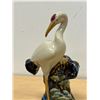 Image 2 : Ceramic Crane Vase 9.75" tall - see photos for maker / details