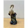 Image 3 : Ceramic Crane Vase 9.75" tall - see photos for maker / details