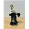 Image 4 : Ceramic Crane Vase 9.75" tall - see photos for maker / details
