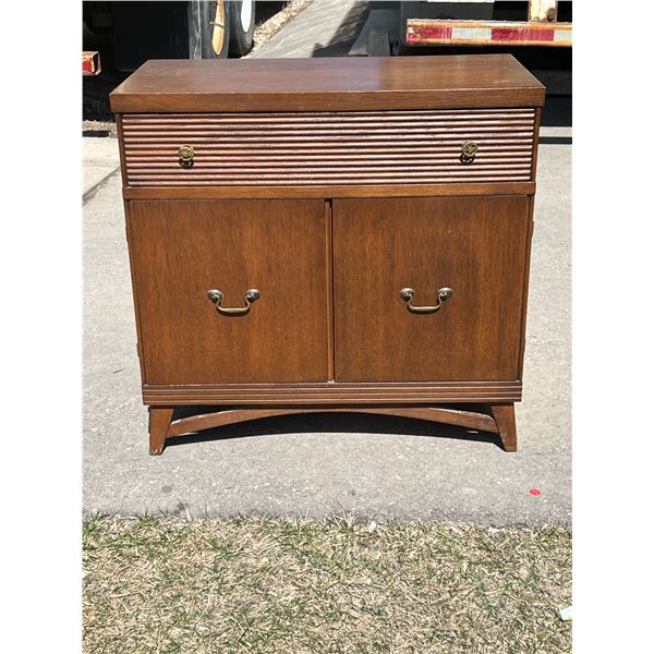 Mid Century Storage Cabinet - Approx: 34 x18 & 32.5"T
