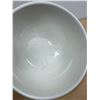 Image 3 : Huge Vintage Stoneware Dough / Mixing Bowl - About 14"W 6.5"T