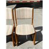 Image 5 : 4 Teak Dining Chairs - see all photos