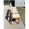 Image 6 : 4 Teak Dining Chairs - see all photos