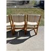 Image 8 : 4 Teak Dining Chairs - see all photos