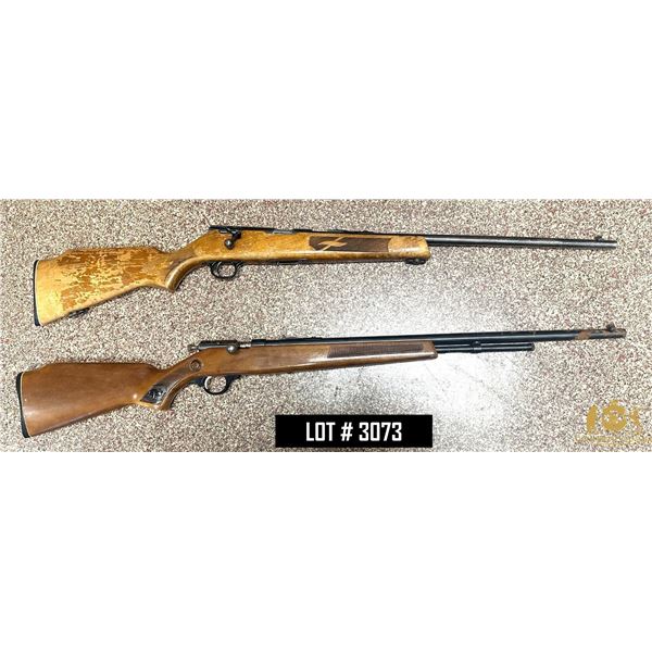 LOT OF 2 RIFLES CAL 22LR - (FOR PROJECT)