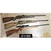 Image 1 : LOT OF 3 SEMI-AUTO RIFLE, CAL. 22LR - FOR PARTS OR PROJECT