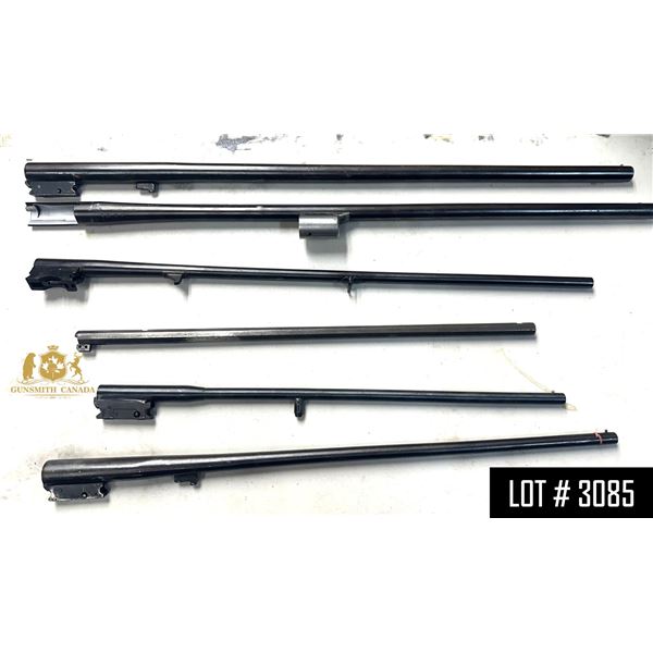 LOT OF 6 BARRELS - VARIOUS MAKES - FOR PROJECTS