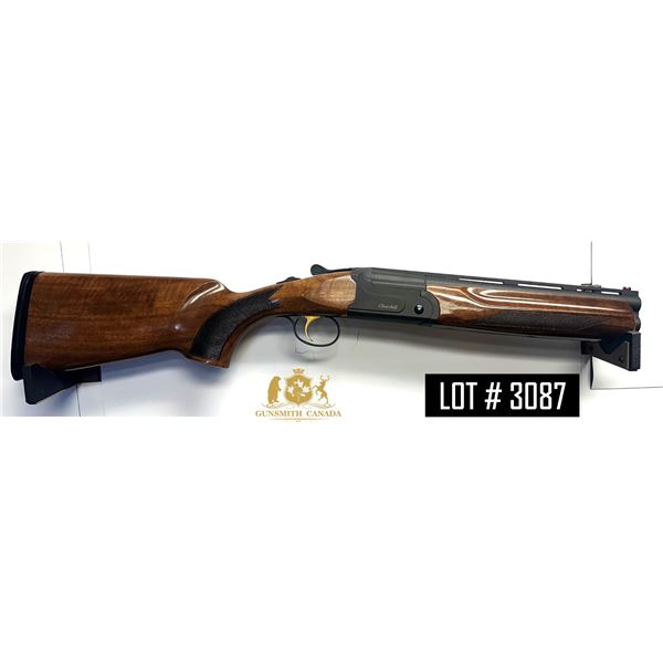 CHURCHILL SHORTY MOD 206, O/U 12GA, 12.5" BARREL - NEW IN THE BOX