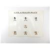 Image 2 : ASSORTED NON-PRIMED RIFLE / PISTOL AND REVOLVER CASES AND PISTOL / REVOLVER BULLETS DISPLAY CARDS LO