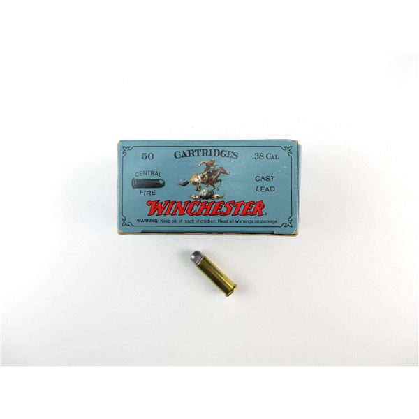 COLLECTIBLE WINCHESTER .38 SPL AMMO LOT