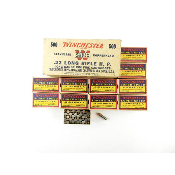 COLLECTIBLE WINCHESTER .22 LR AMMO LOT