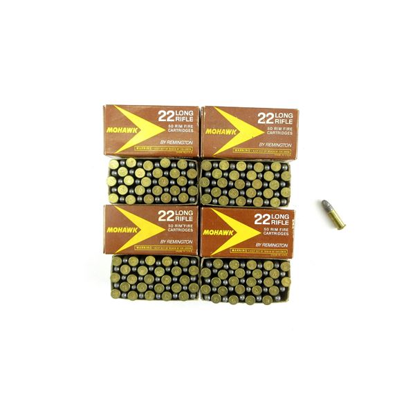 COLLECTIBLE MOHAWK .22 LR AMMO LOT