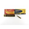 Image 1 : COLLECTIBLE ASSORTED SAVAGE / DOMINIO / IMPERIAL .222 REM AMMO / PRIMED AND NON-PRIMED BRASS CASES L
