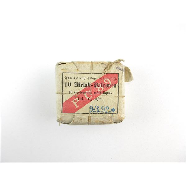 COLLECTIBLE .41 SWISS RF AMMO LOT