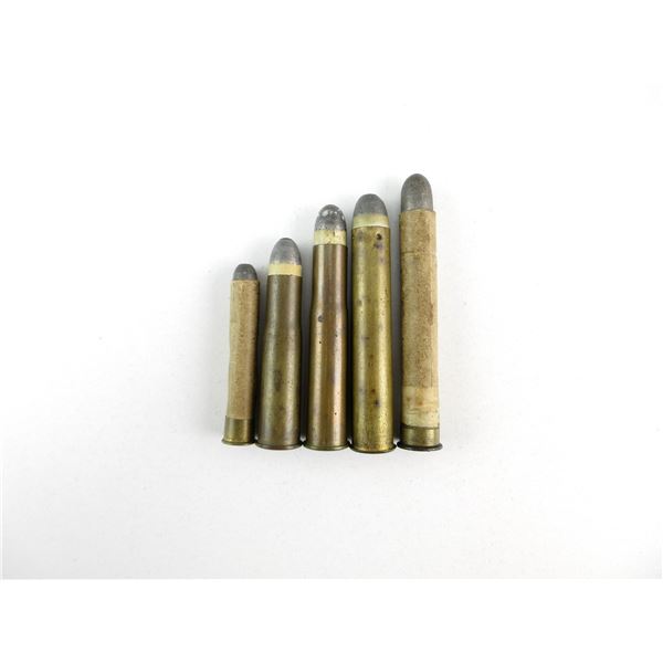 COLLECTIBLE ASSORTED BRITISH AMMO LOT