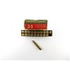 Image 2 : COLLECTIBLE REMINGTON KLEANBORE .35 REM AMMO LOT