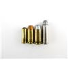 Image 2 : RELOADED ASSORTED AMMO AND NON-PRIMED BRASS / NICKEL CASES LOT