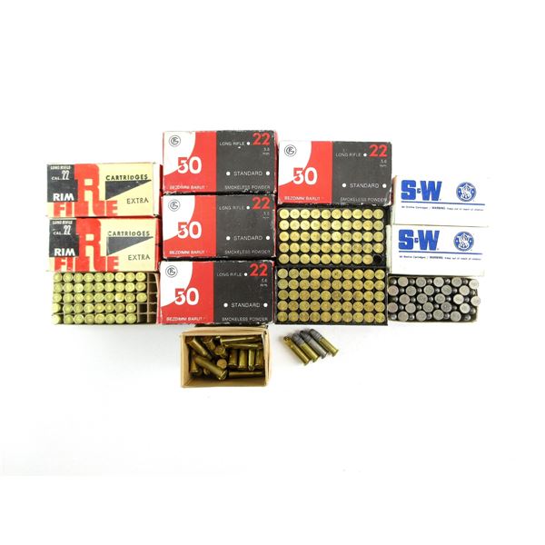 ASSORTED .22 LR AMMO LOT