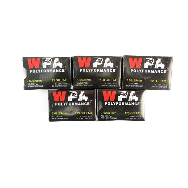 WPA 7.62X39MM AMMO LOT