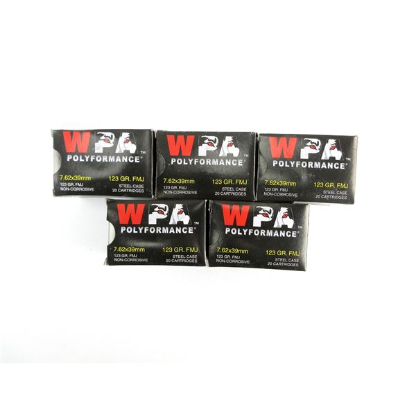WPA 7.62X39MM AMMO LOT