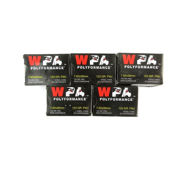 WPA 7.62X39MM AMMO LOT