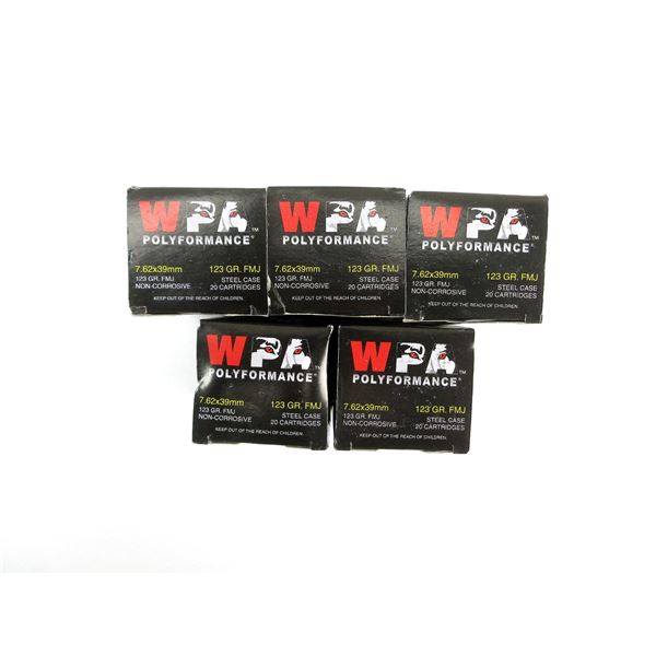 WPA 7.62X39MM AMMO LOT