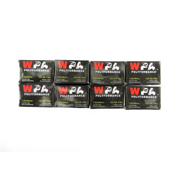 WPA 7.62X39MM AMMO LOT