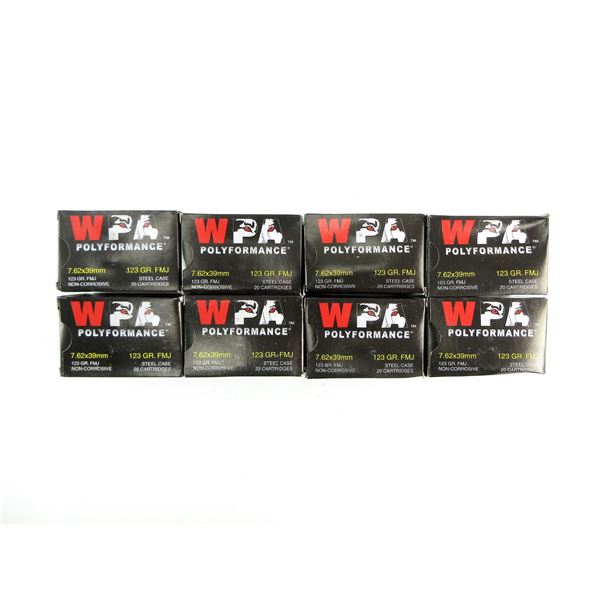 WPA 7.62X39MM AMMO LOT