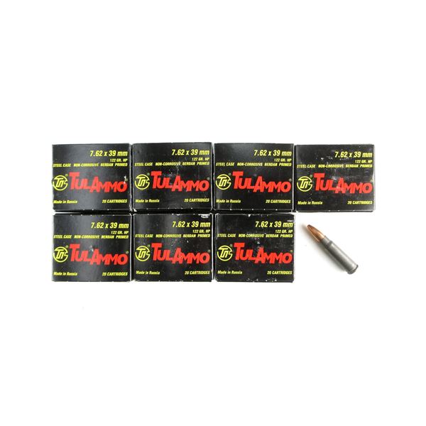 TULA 7.62X39MM AMMO LOT