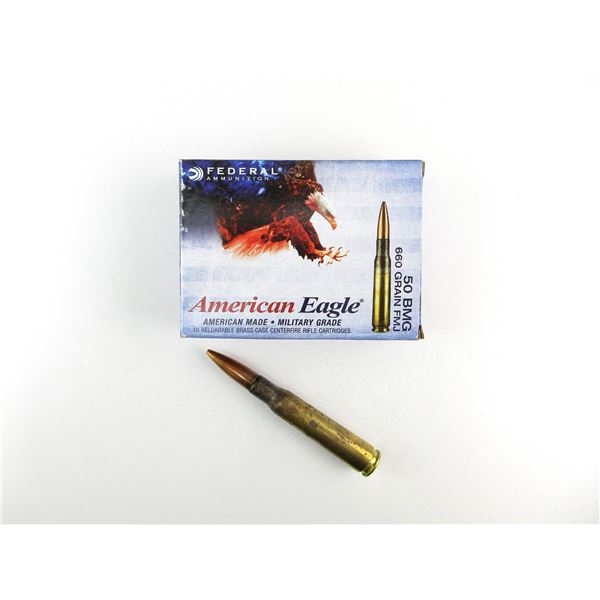 AMERICAN EAGLE .50 BMG AMMO LOT