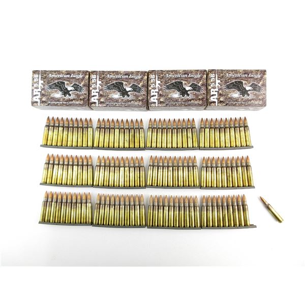 AMERICAN EAGLE 5.56X45MM NATO AMMO LOT
