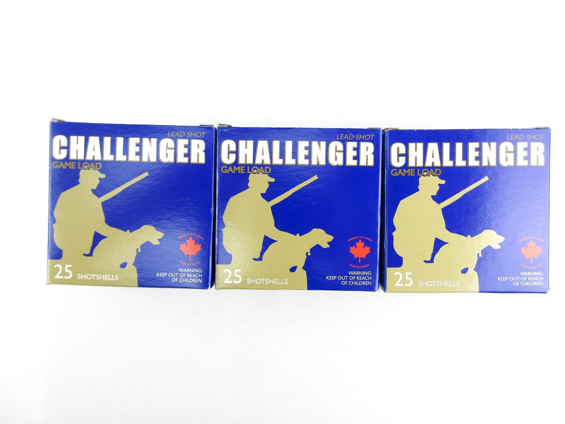 CHALLENGER 12 GAUGE 2 3/4" MAGNUM SHOT SHELL AMMO LOT