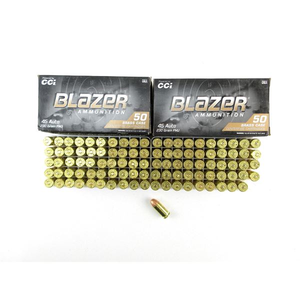 BLAZER .45 AUTO AMMO LOT