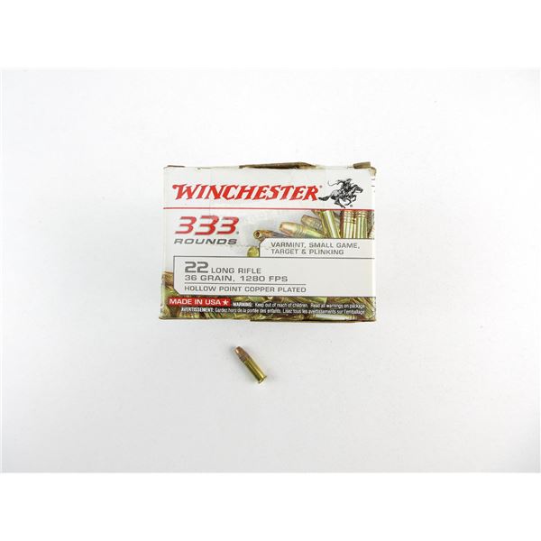 WINCHESTER .22 LR AMMO LOT