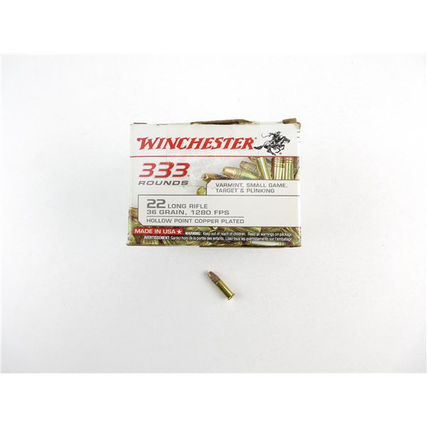 WINCHESTER .22 LR AMMO LOT