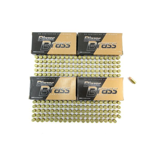 BLAZER 9MM LUGER AMMO LOT