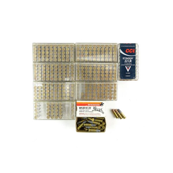 ASSORTED .22 LR AMMO LOT