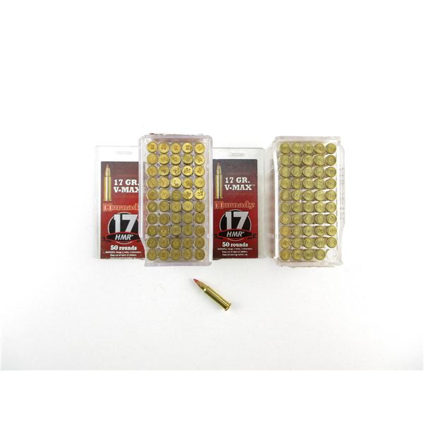 HORNADY .17 HMR AMMO LOT