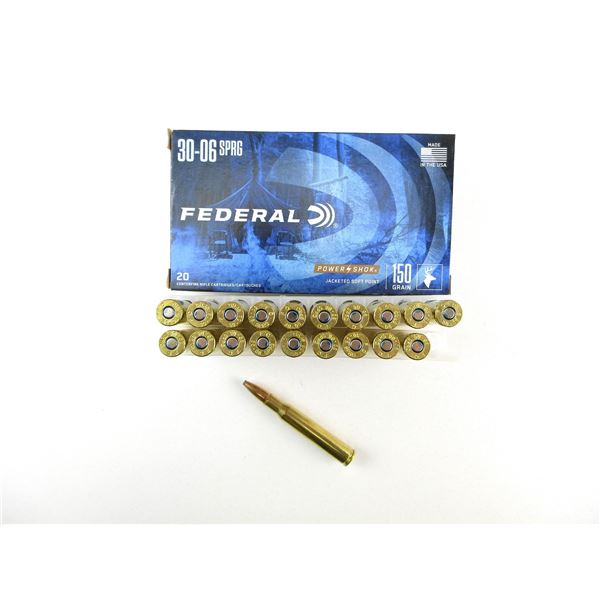 FEDERAL .30-06 SPRG AMMO LOT