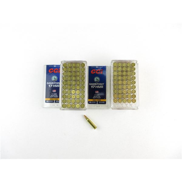 CCI .17 HMR AMMO LOT