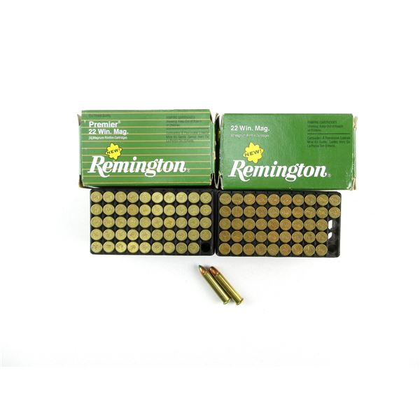 REMINGTON .22 WIN MAG AMMO LOT