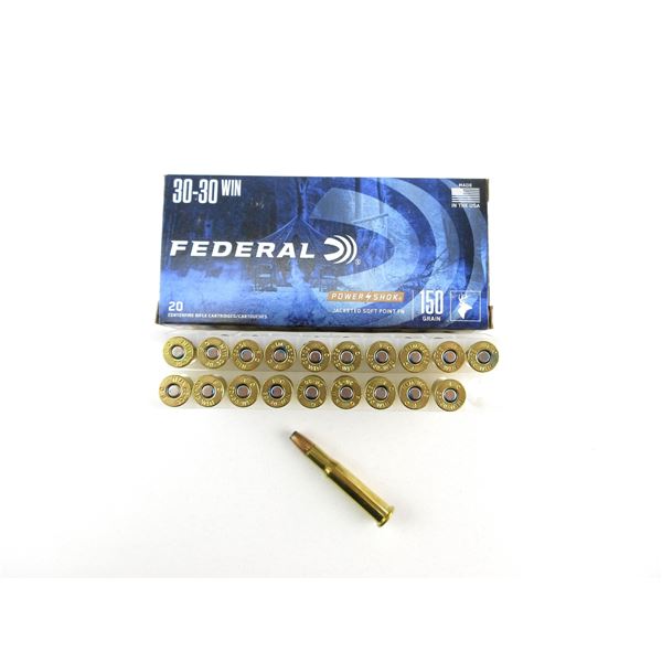 FEDERAL .30-30 WIN AMMO LOT