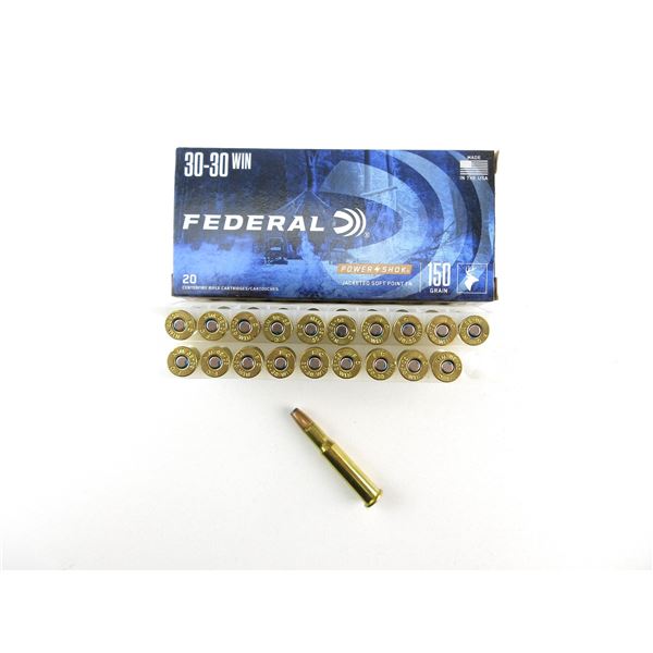 FEDERAL .30-30 WIN AMMO LOT