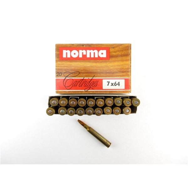 NORMA 7X64MM AMMO LOT