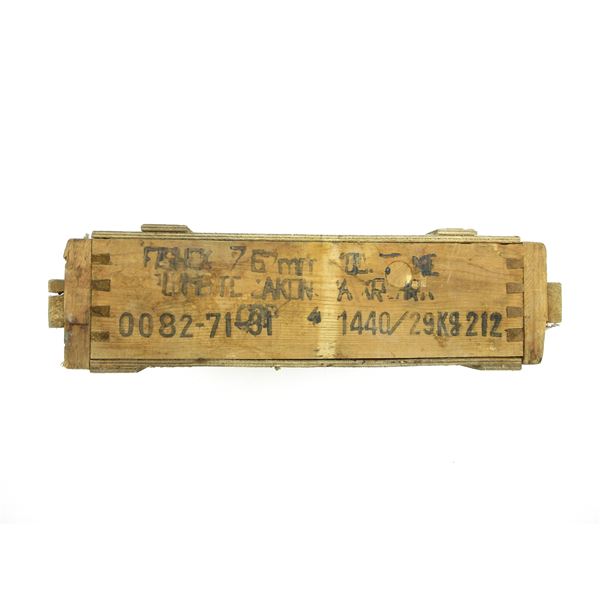 UNKNOWN MILITARY CASE  7.62X39MM AMMO LOT