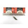 Image 1 : ASSORTED FEDERAL PREMIUM 7MM REM MAG AMMO AND NON-PRIMED NICKEL CASES LOT