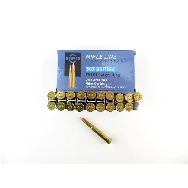 PPU .303 BR AMMO LOT