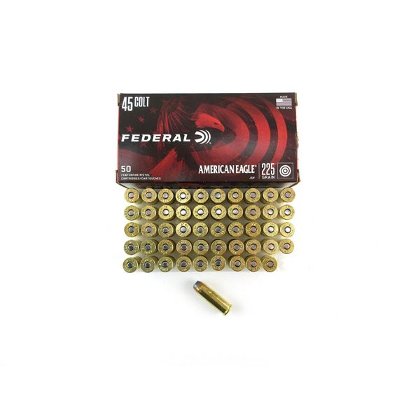 FEDERAL .45 COLT AMMO LOT