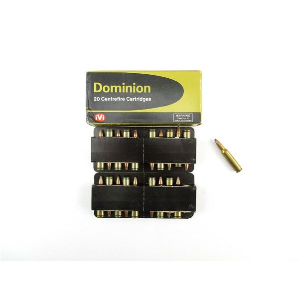 DOMINION .222 REM AMMO LOT